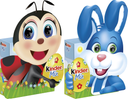 KINDER Pequenos ovos de chocolate de leite recheados 102 g