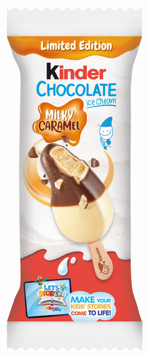 [8000500467169] FERRERO Kinder Schokolade Stick Caramel helado 50 ml
