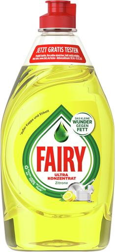 [8001090510358] FAIRY Dishwashing Liquid Lemon 450 ml