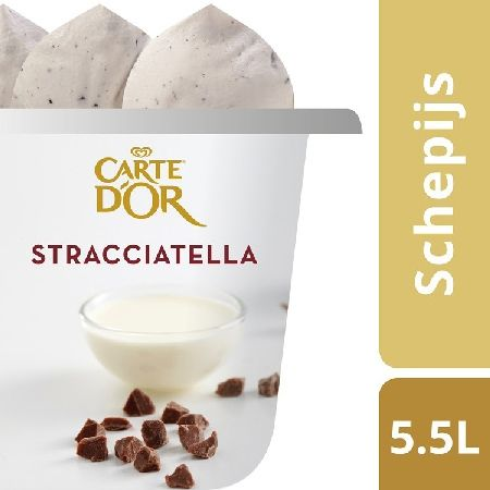 [8009208259707] CARTE D'OR Gelateria Stracciatella Crème glacée 5500 ml