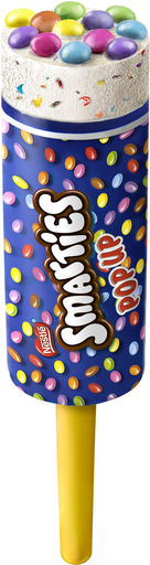 [8436575295497] NESTLE Smarties Pop Up Ice Cream with Chocolate Beans 85 ml