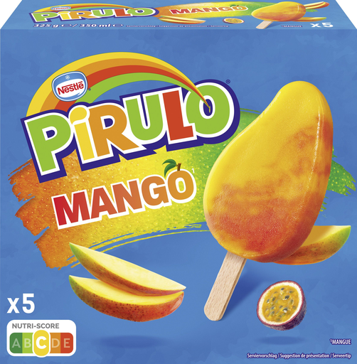 [8606018618521] PIRULO Mango and Passion Fruit Water Ice 325 g