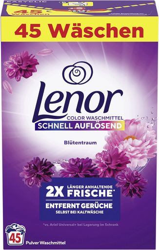 [8700216701891] LENOR Washing Powder Blütentraum 45 Washes 2475 g