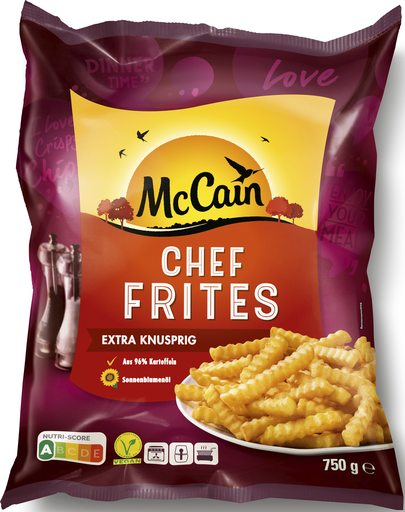 [8710438090215] MCCAIN 1-2-3 Chef Batatas Fritas 750 g