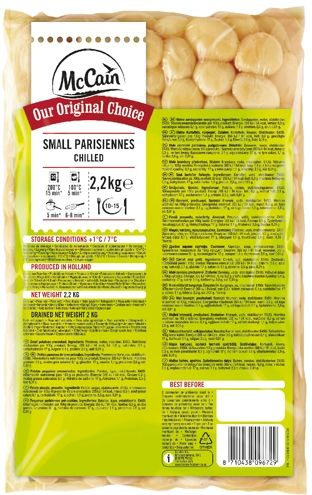 [8710438096729] MCCAIN Small Parisiennes Chilled 2000 g