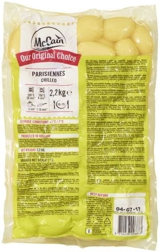 [8710438096873] MCCAIN Pommes de terre Parisiennes 2000 g