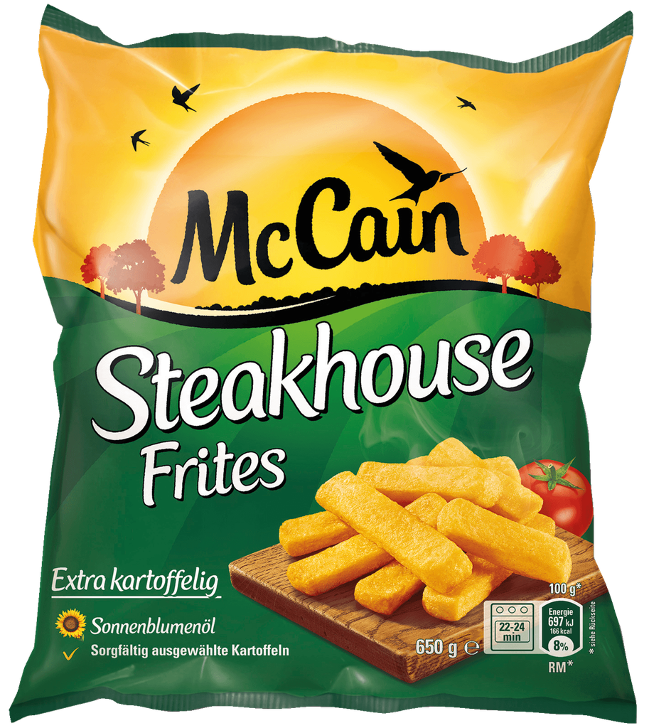 MCCAIN 1-2-3 Steakhouse Fries 650 g