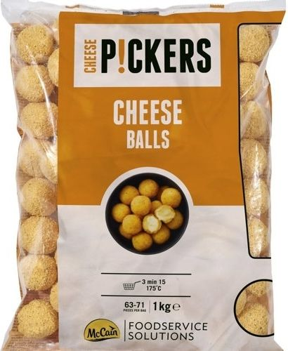 [8710438107562] MCCAIN Cheese Pickers Cheese Balls 1000 g