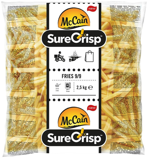 [8710438115963] MCCAIN Surecrisp Frites 9/9 2500 g