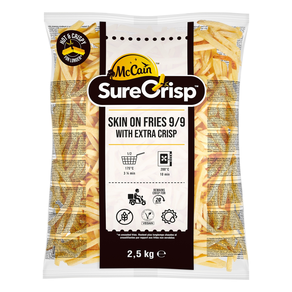 MCCAIN Frites Surgelées 2,5 kg