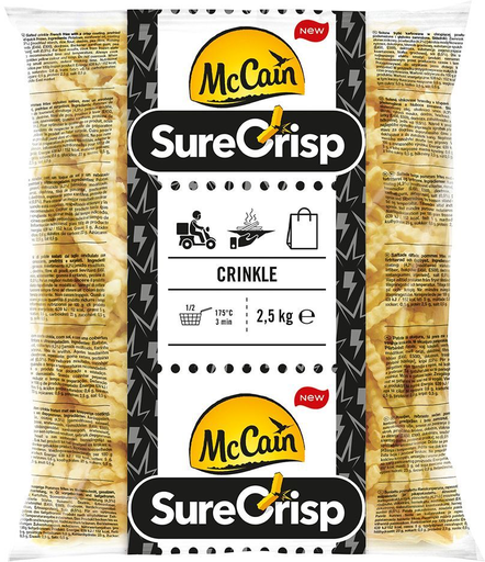 [8710438116700] MCCAIN Surecrisp Crinkle Batatas onduladas 2500 g