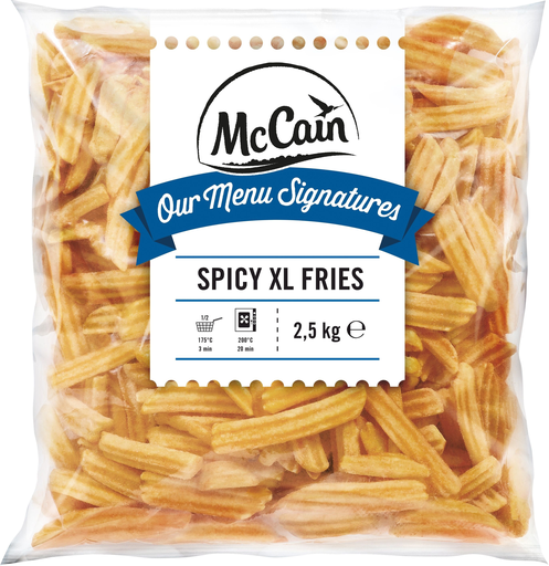 [8710438121728] MCCAIN Spicy Xl Fries 2500 g