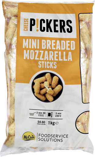 [8710438122671] MCCAIN Mini Breaded Mozzarella Sticks 1000 g