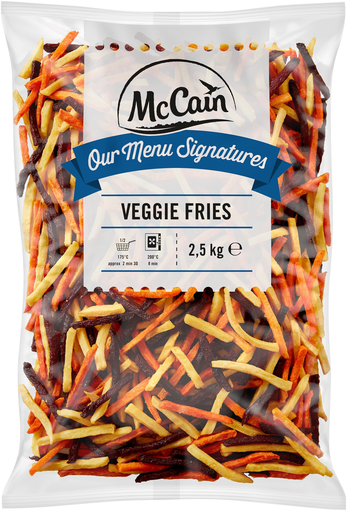 [8710438125801] MCCAIN Our Menu Signatures Veggie Fries 2500 g