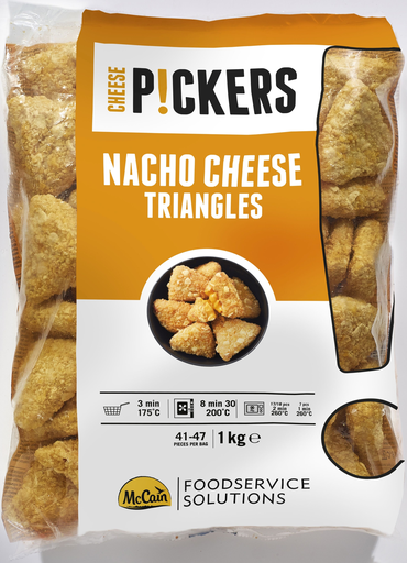 [8710438126204] MCCAIN Nacho Cheese Triangles 1000 g