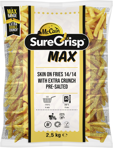 [8710438126570] MCCAIN Surecrisp Max Fries 14/14 2500 g