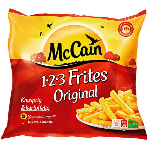 [8710438392418] MCCAIN 1-2-3 Frites Original 1500 g