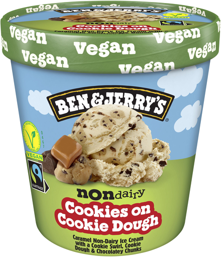 [8711327626386] BEN & JERRY'S Crème glacée aux cookies et pâte à cookie 465 ml