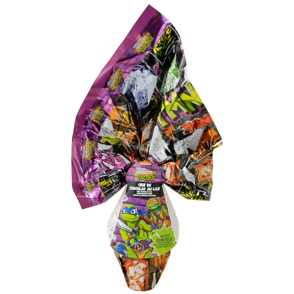 BIP FRANCE Milk chocolate egg Ninja Turtle with surprise 150 g