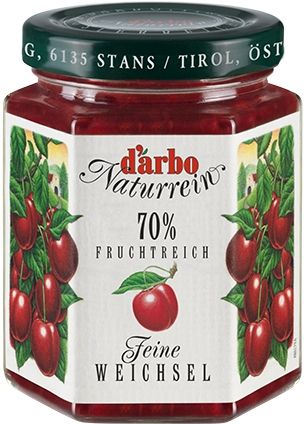 [9001432025099] DARBO FRUCHTREICH Feine Weichsel Sour Cherry Spread 200 g