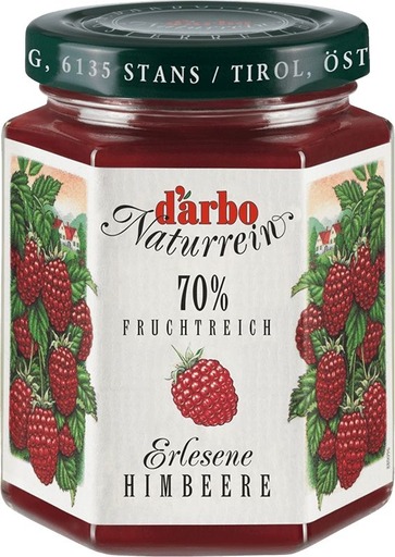 [9001432048364] DARBO NATURREIN Mermelada de Frambuesa 200 g