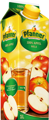 [9006900017507] PFANNER Sumo de Maçã 100% 1000 ml
