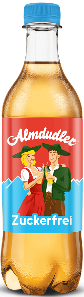 ALMDUDLER Zuckerfrei Alpenkräuterlimonade 500 ml