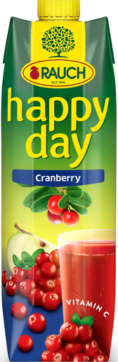 [9008700128971] RAUCH HAPPY Day Jus de cranberry 30% 1000 ml