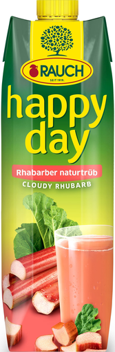 [9008700139793] RAUCH HAPPY Day Rhubarb Juice 50% 1000 ml