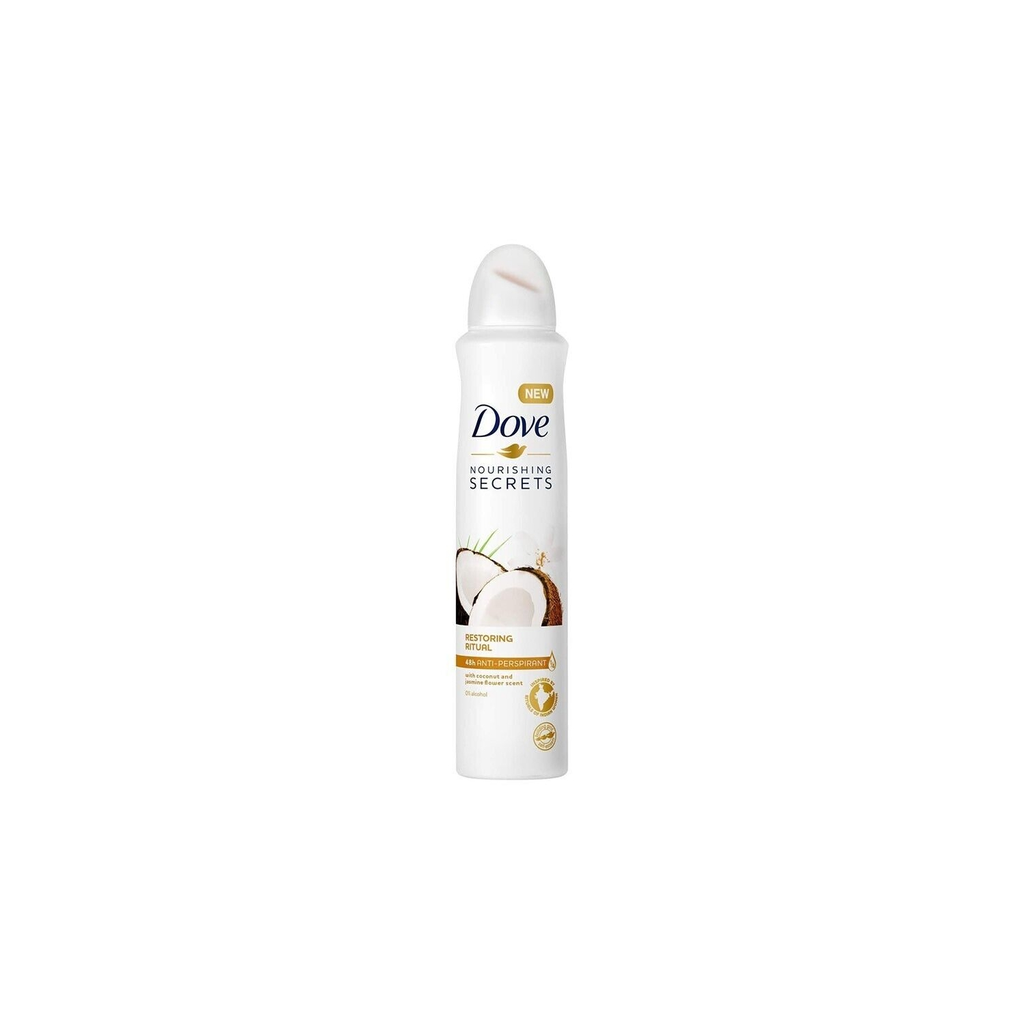 DOVE Deodorant Spray Anti-perspirant Coconut And Jasmine 250 ml