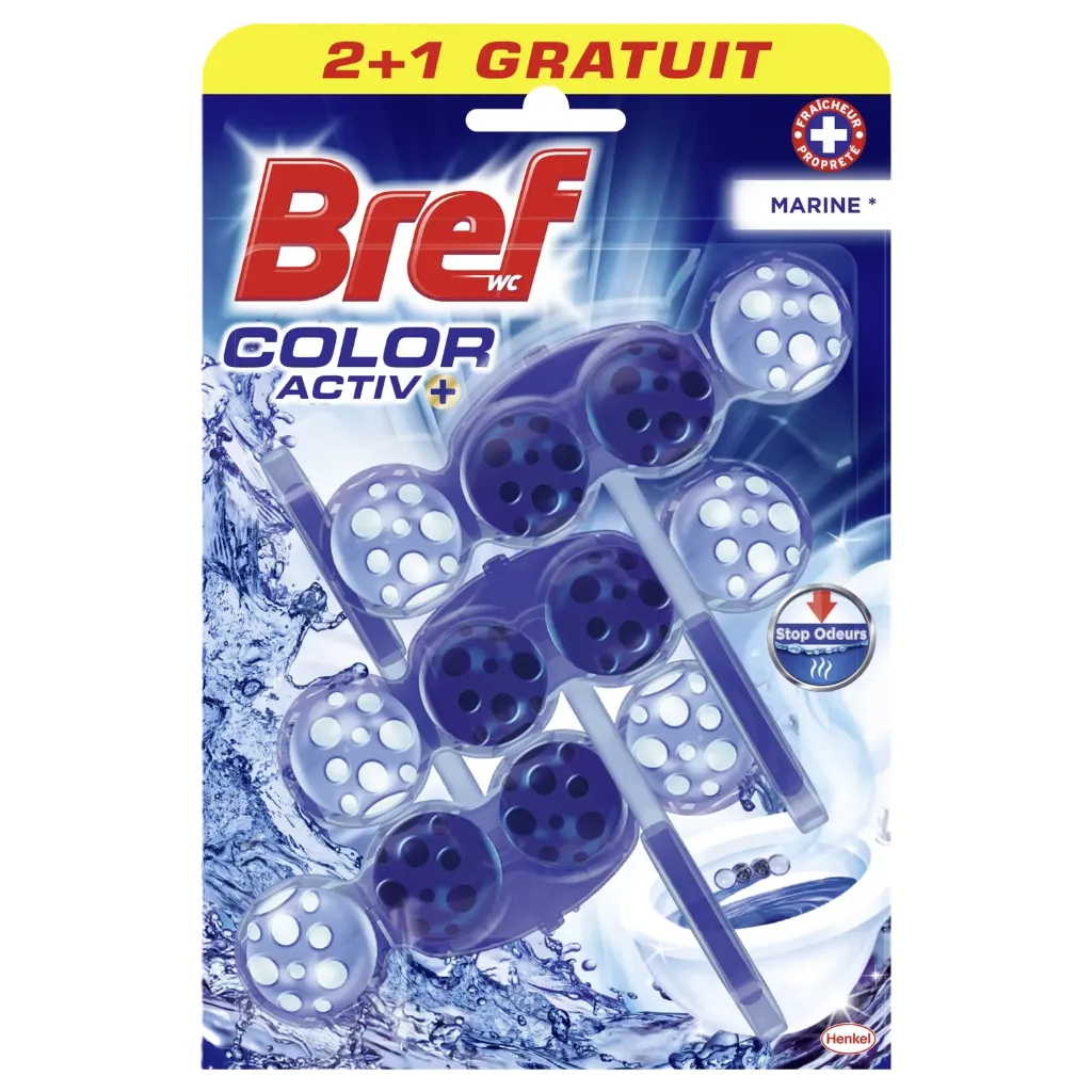 [3178041365093] Bref Wc Bloc Wc Activ Marine Lot De 3 Blocs Wc