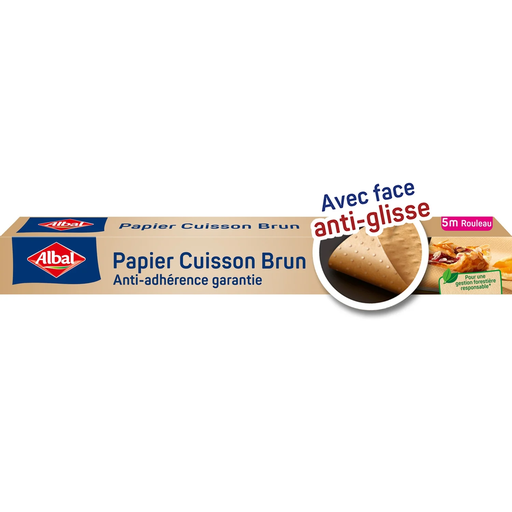 [4008871219305] ALBAL Papel de horno marrón 5m