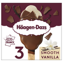 HAAGEN-DAZS Smooth Vanilla Ice Cream Bar 3x80ml
