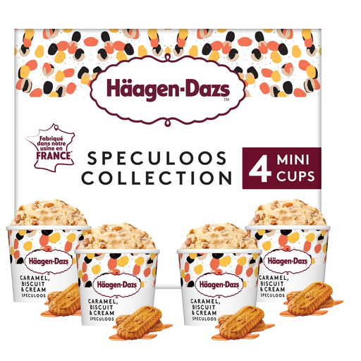 [3415581517019] HAAGEN-DAZS Mini helado caramelo galleta speculoos 324 g