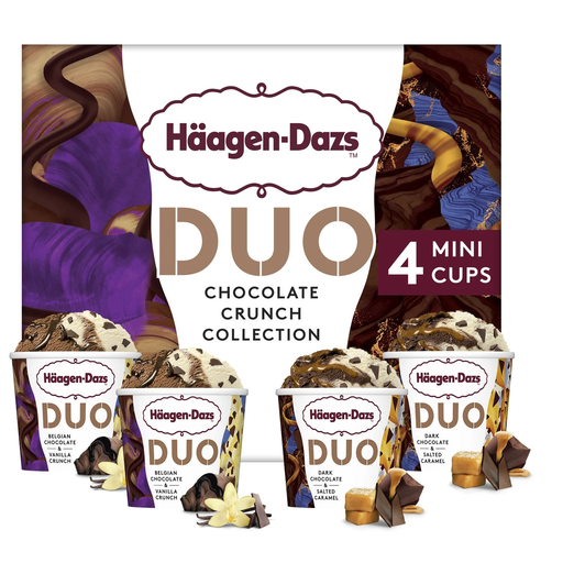 [3415581544114] HAAGEN-DAZS Mini helado chocolate crunch collection 328 g