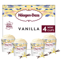 HAAGEN-DAZS Mini helado de vainilla 4 x 95 ml