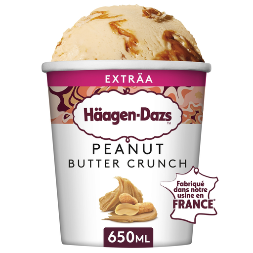 [3415580509015] HAAGEN-DAZS Crème glacée beurre de cacahuètes 560g