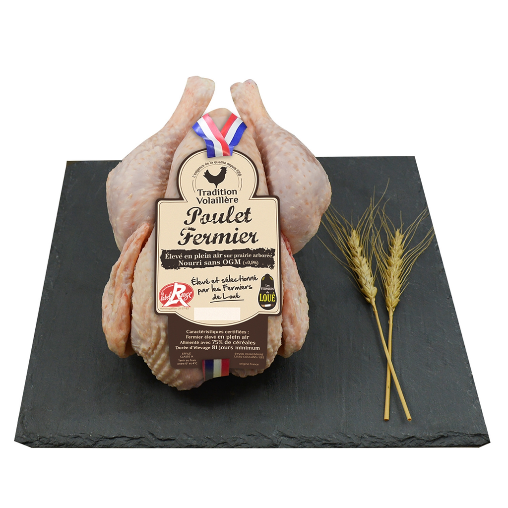 1ER PRIX Free-range chicken 1.8 kg