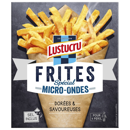 [3240931543994] LUSTUCRU Frites micro ondes 130 g