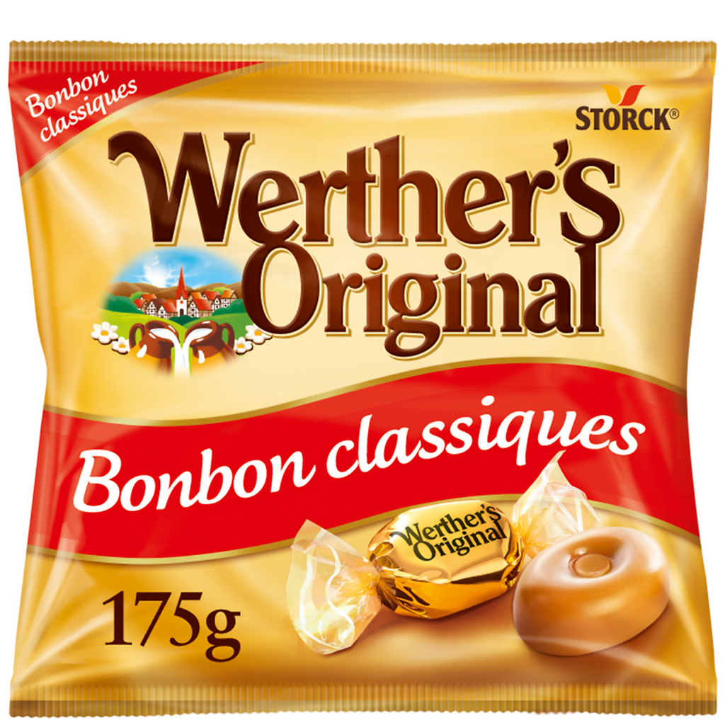 WERTHER'S Caramelos clásicos de nata 175 g