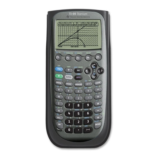 [3243480013086] TEXAS INSTRUMENTS TI-89 Titanium Graphing Calculator