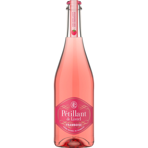 [3244085700005] LISTEL Raspberry Sparkling Wine 75 cl