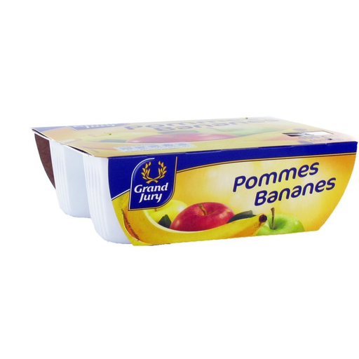 [3245390056887] GRAND JURY Apple/Banana Compote 4 x 100 g