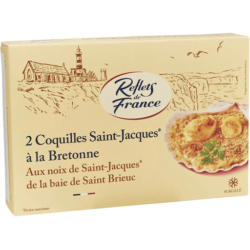 [3245390063533] REFLETS DE FRANCE Vieiras a la Bretona 2x100g