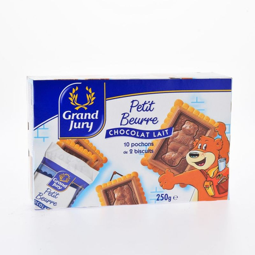 [3245390069429] GRAND JURY Ptit Beurre Tablette Pocket Lait 250 g