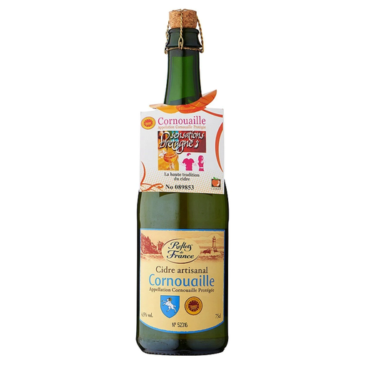 [3245390072351] REFLETS DE FRANCE Cidre AOP artisanal de Cornouaille 75 cl