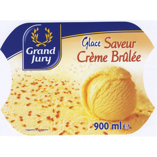 [3245390166265] GRAND JURY Crème Glacée Brûlée 900 ml