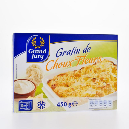 [3245390175748] GRAND JURY Gratin de choux-fleurs 450 g