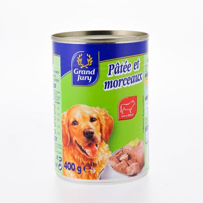 GRAND JURY Dog Wet Food Beef 1/2