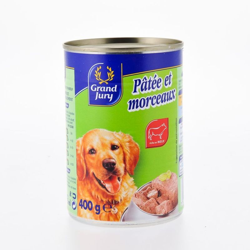 [3245390187444] GRAND JURY Dog Wet Food Beef 1/2